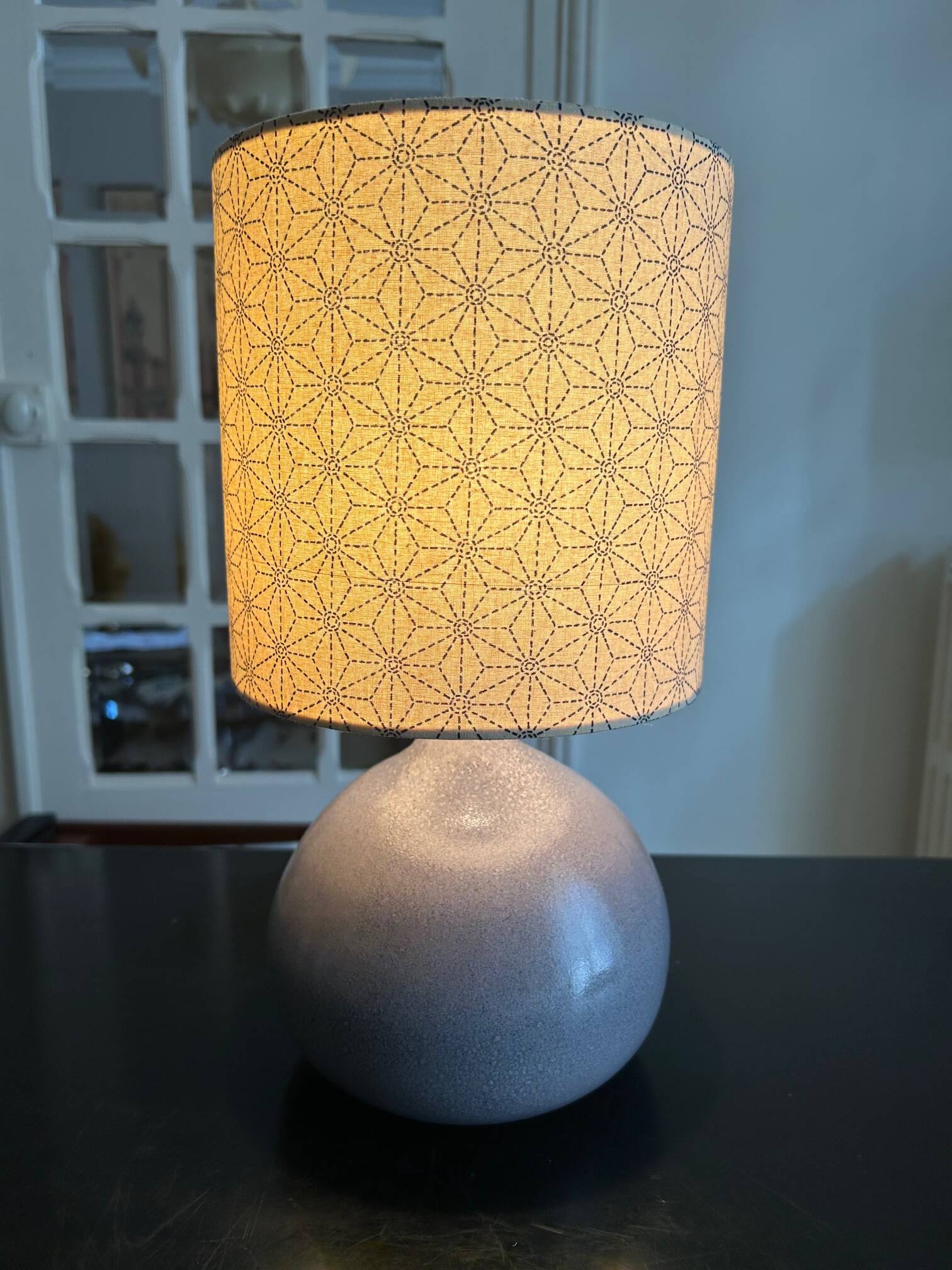 blue ceramic lamp Condres