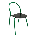 Green Chair Il Bottone by Paolo Parigi for Heron Parigi, 1980
