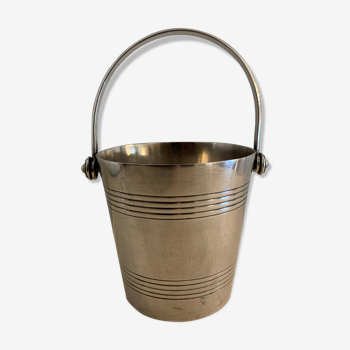 Félix Frères Toulouse old silver metal ice bucket