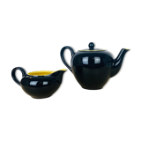 Teapot and milk jug Biarritz by Villeroy & Boch vintage ceramics