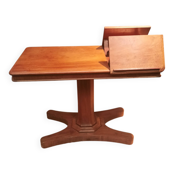Table d appoint à pieds centrale à hauteur réglable