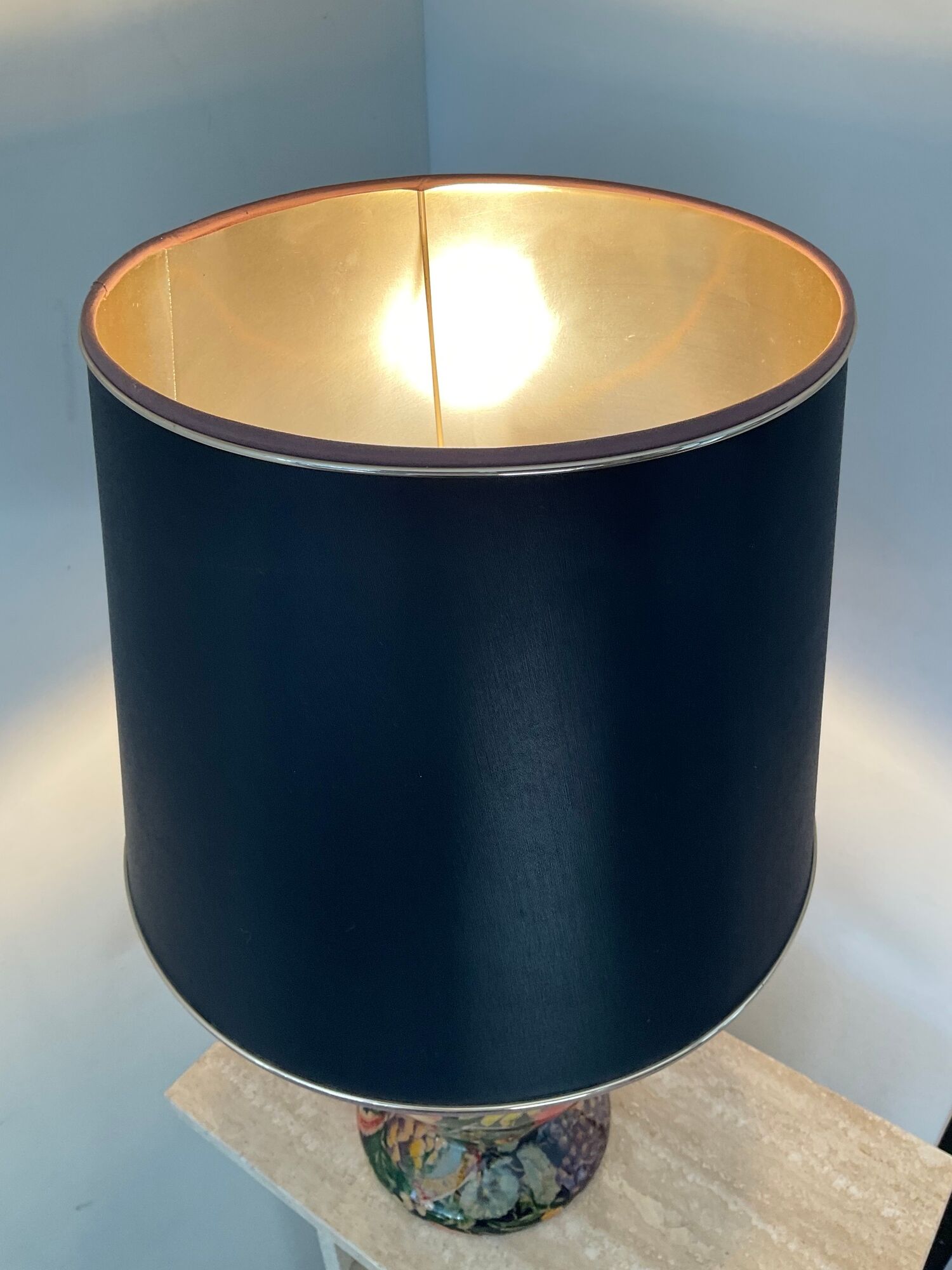 Vintage ceramic lamp from the 70s