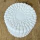 Vintage White Porcelain Ceiling Light, 1970s