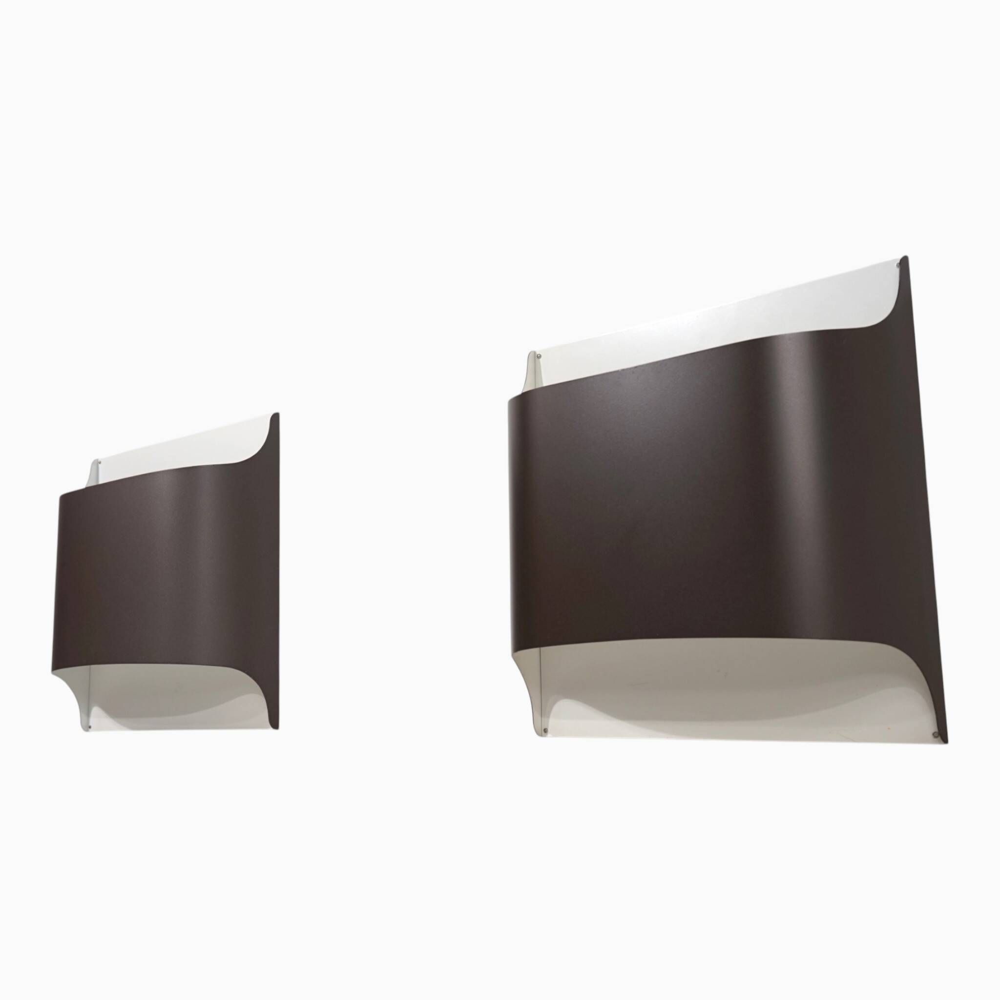 Pair of Staff 2030/31 Sconces by Rolf Krüger & Dieter Witte, 1960