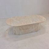 Italian marble coffee table 1980s