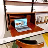 Vintage design modular wall unit