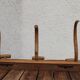 Baumann wall coat holder - 3 patères