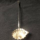 A fine silver-plated Art Nouveau sauce spoon/punch ladle, made by S.F.A.M.,