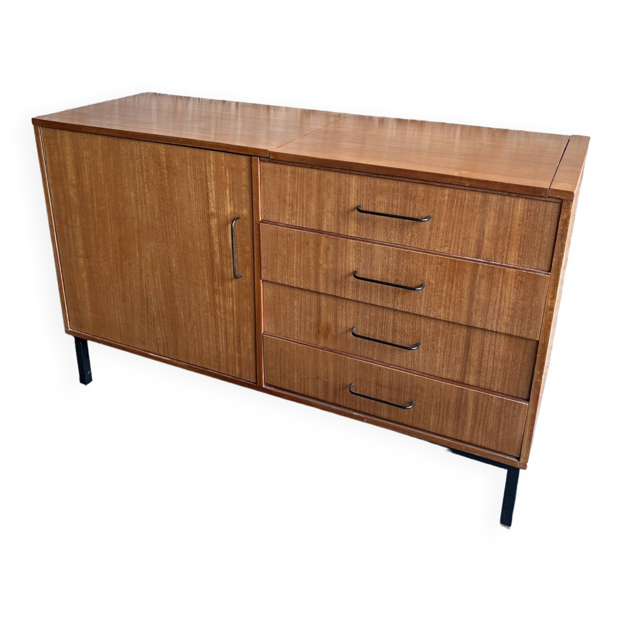 Vintage vanity dresser, mid-century modern