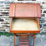 Claire Pampo vintage folding wooden children's desk from the 50s