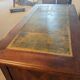 Old desk leather top