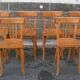 Set de 6 chaises bistrot Baumann