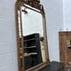 19th-century mirror with cherubs