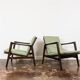 Fauteuils Mid Century Modernes Type 300 130, 1960s, Set de 2