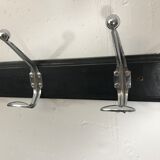 Black coat holder 4 patères