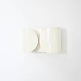 White "Foglio" wall light by Tobia & Afra Scarpa for Flos, 1960s.
