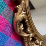 Golden rockery mirror