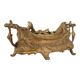 Rococo-style gold-colored jardinière/flower planter, early 20th century.