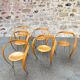 Suite de 6 chaises « Revers » par Andrea Branzi pour Cassina, 1990