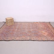 Vintage Beni Mguild Rug 201 x 301 cm - Berber Wool Rug - Handmade Boho Rug