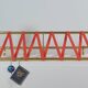 Vintage mid century wall mount brass wardrobe coat rack