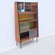 Fonteneau & cie bookcase in oak veneer, france 1950