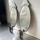 Art Deco Pair of Wall Candle holders Sconces by Svenskt Tenn Josef Fra