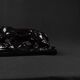 Black ceramic hunting panther from the Art Deco period, circa 1930