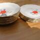 Lot of 15 Old Plates L'Amandinoise 1950s