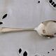 Melon spoons in silver metal, butler epnsa england