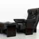 Fauteuil et ottoman Otto Zapf « Follow Me » pour Knoll International