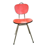Red formica chair