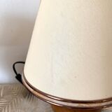 Pair of bedside lamps foot ball