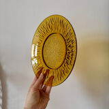 The 6 amber plates Vereco