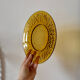 The 6 amber plates Vereco
