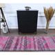 Vintage Turkish Handmade Wool Runner 79x420