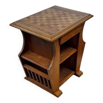Chessboard furniture for checkers game
