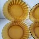 Lot 12 asssiettes fleur DURALEX vintage