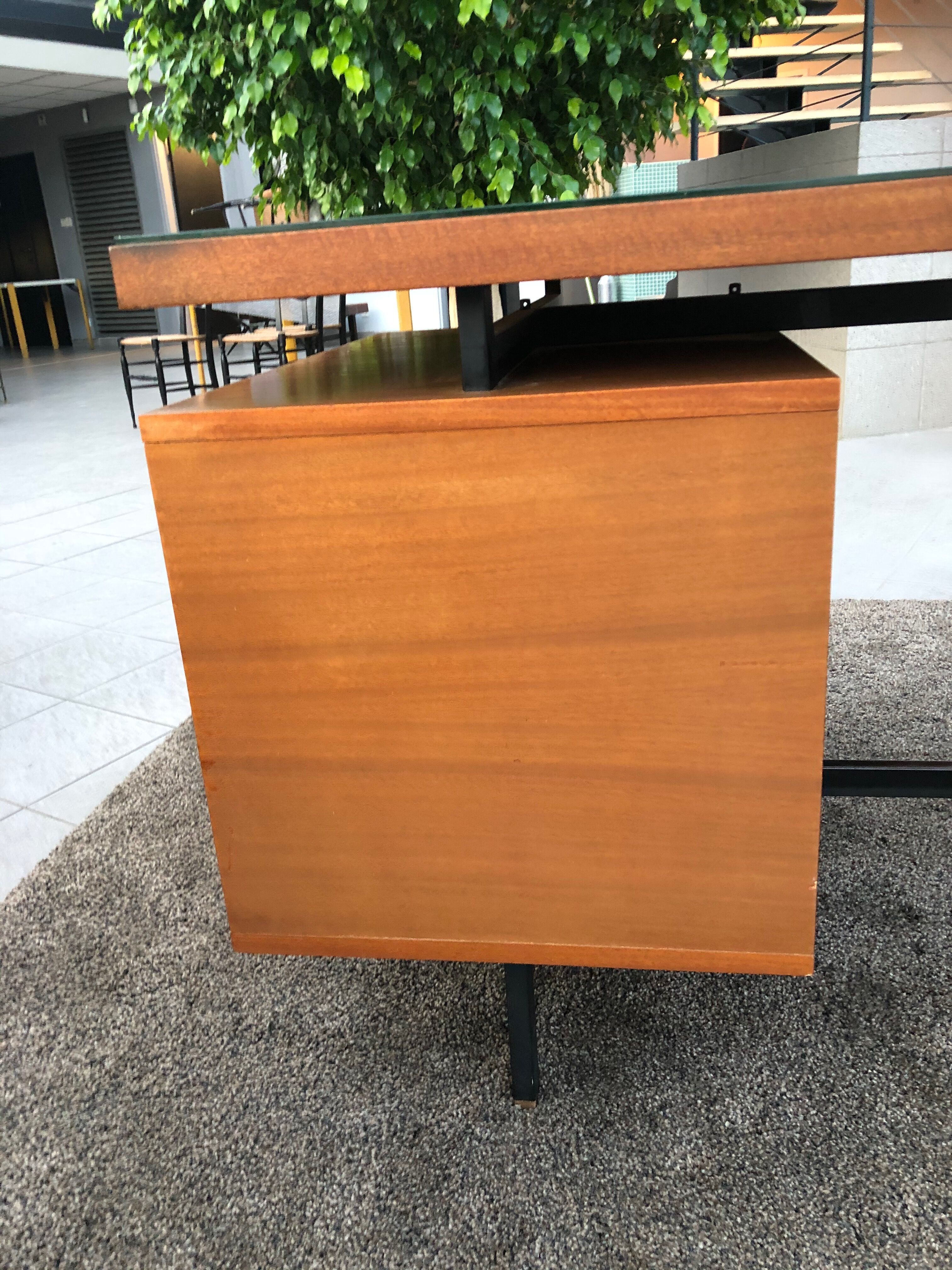 Minister's desk by Pierre Guariche for Hucher Minvielle 1960