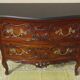 Commode galbée sur 3 faces, 1950s