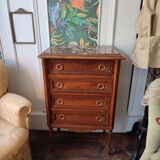 Commode en chiffonnière style Louis XVI