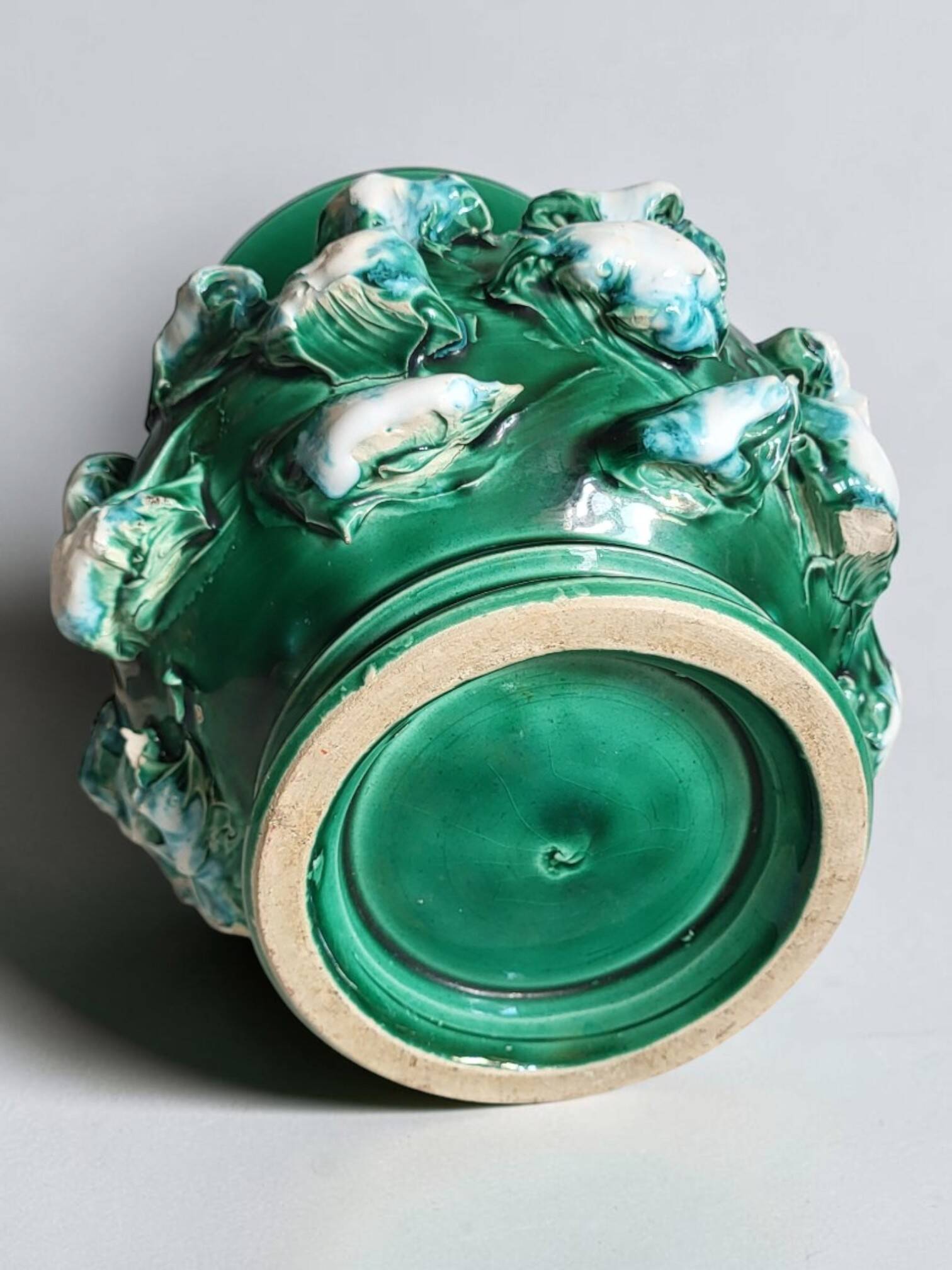 Ceramic vase Vallauris 1950s