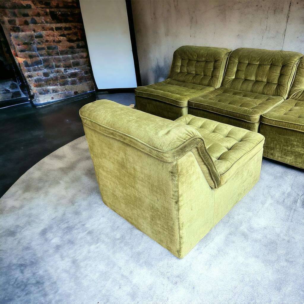 VINTAGE XL MODULAR SOFA/LOUNGE: 8 PIECES