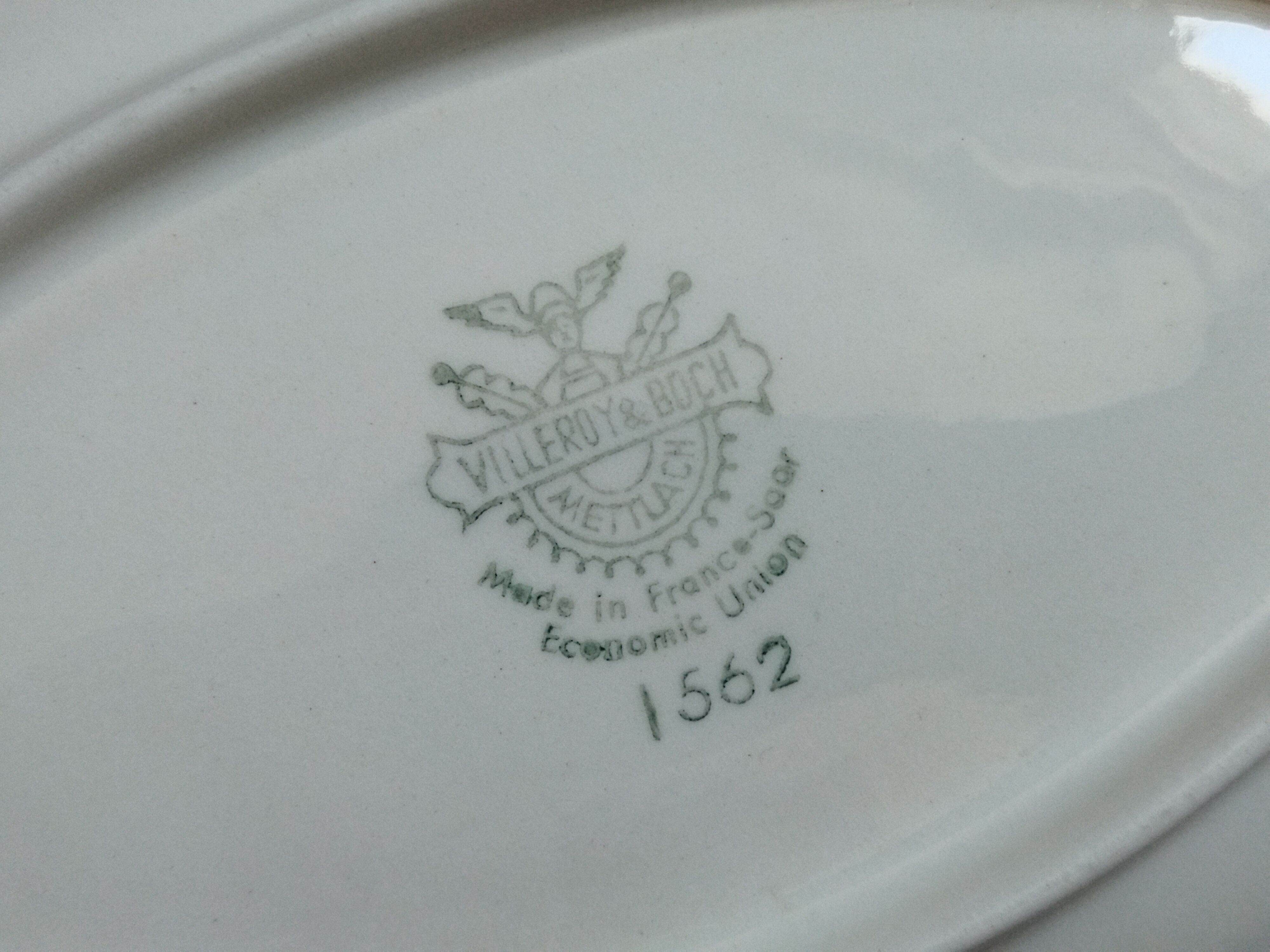 Raviers Villeroy & Boch Mettlach 1562 Old Strasbourg