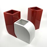 Very rare set of 3 ceramic vases • Pierre Cardin • Circa 1968