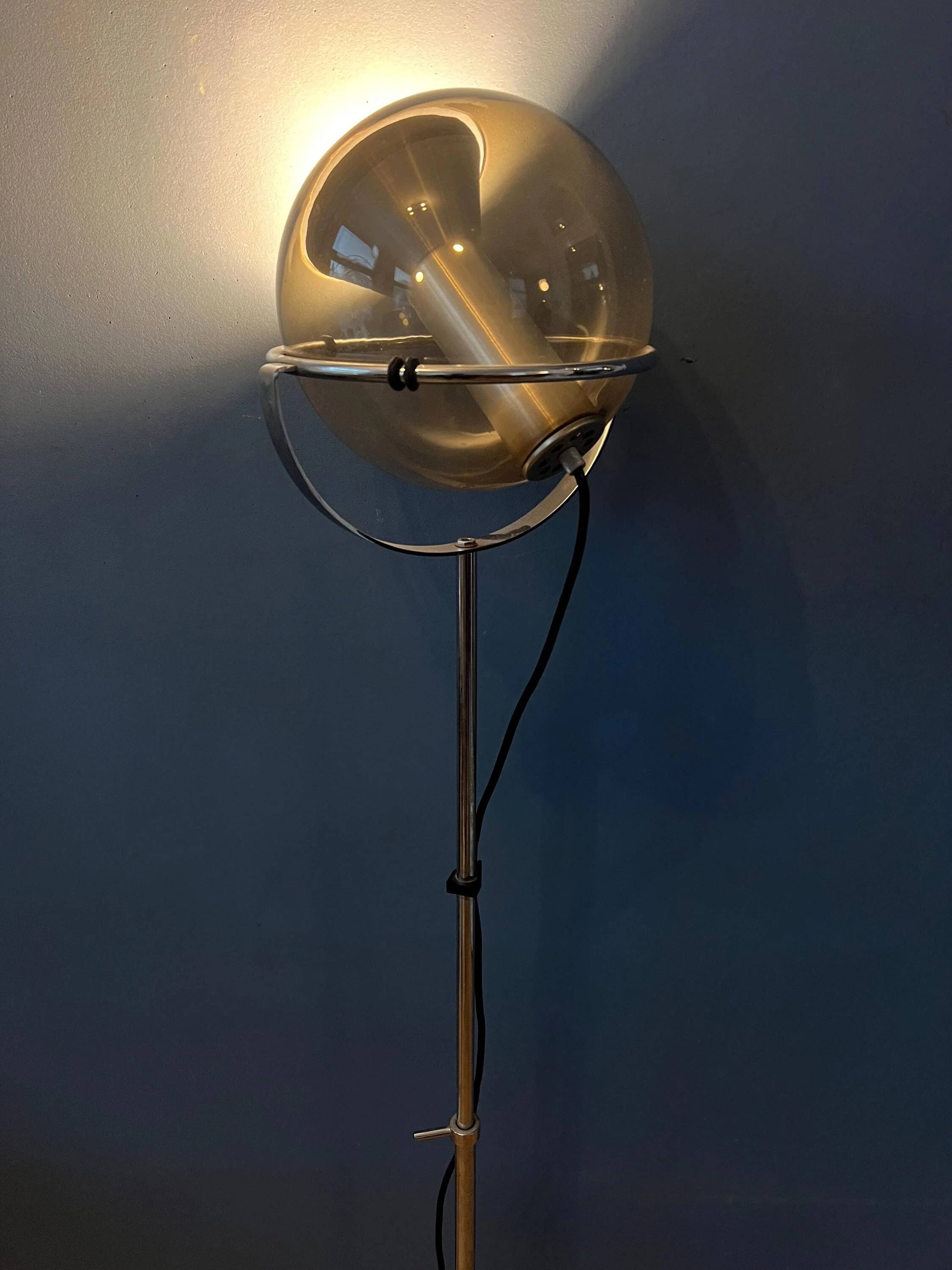 Lampadaire vintage « Globe » Raak « eyeball » par Frank Ligtelijn