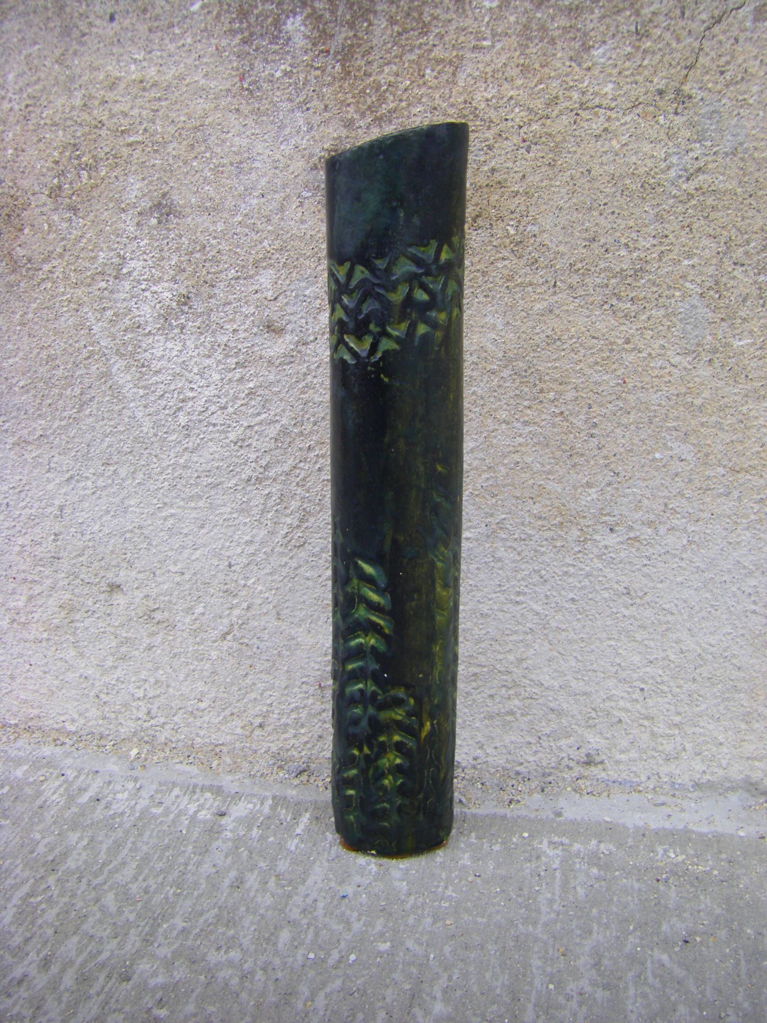 Vase tube "Art Brut"