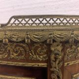 Vitrine Napoléon lll en acajou et bronze ciselé XX siècle