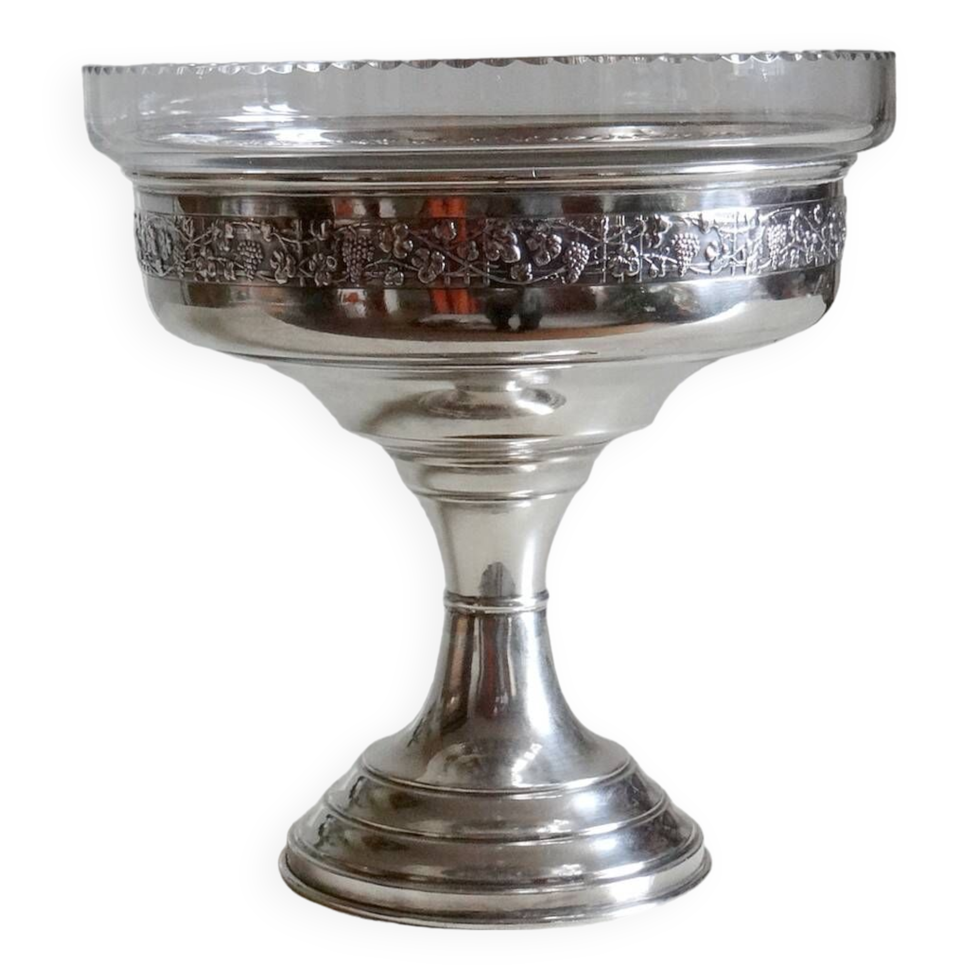 Coupe à Fruits Sur Pied En Porcelaine HEMOTON - Design Rétro, 12.5x12.5x5cm - Pour Fruits, Snacks, Desserts - 8