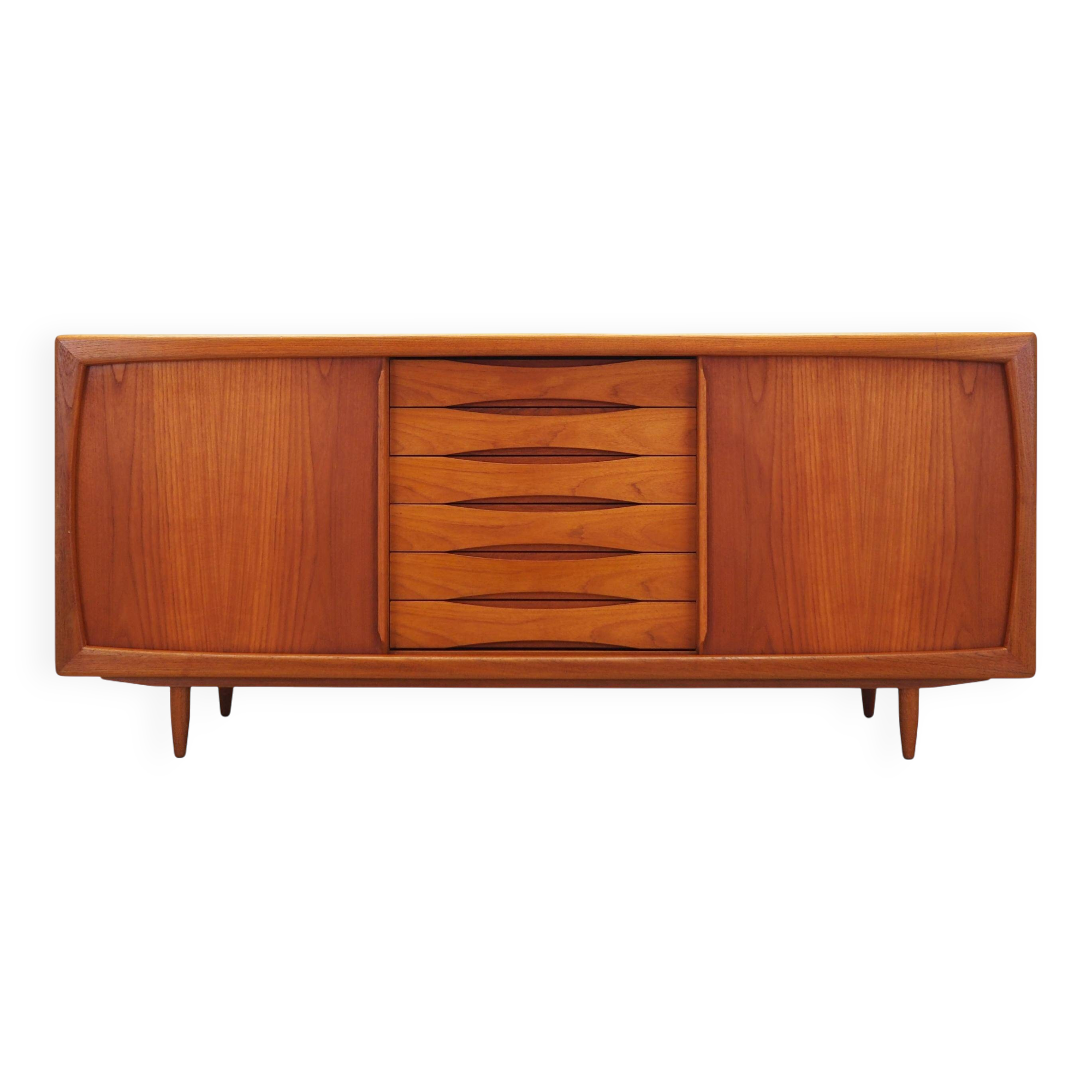 Teak sideboard, Danish design, 1970s, manufacturer: Dyrlund